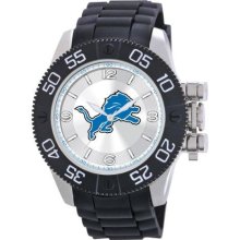 Game Time Nfl-Bea-Det Men'S Nfl-Bea-Det Beast Detroit Lions Round Analog Watch