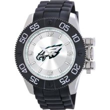 Game Time Nfl-Bea-Phi Men'S Nfl-Bea-Phi Beast Philadelphia Eagles Round Analog Watch