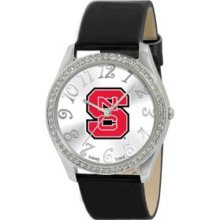 Game TimeÂ® Red North Carolina State Glitz Series Watch