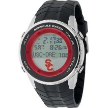 Game Time Texas A And M Aggies Stainless Steel Digital Schedule Watch