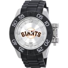 Game Time Watch, Mens San Francisco Giants Black Polyurethane Strap 47