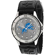 Gametime Detroit Lions Veteran Velcro Watch