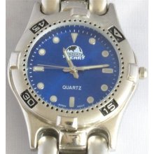 Gents' Innovage Gear Quartz Watch Blue Face Stainless Steel Bracelet Strap