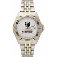 Gents NBA Minnesota Timberwolves Watch In Stainless Steel