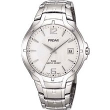 Gents Pulsar 50m Bracelet Watch Pxh519x1