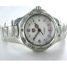 Gents Tag Heuer Professional 200 Meters Dress Watch Ladies Stainless Steel White