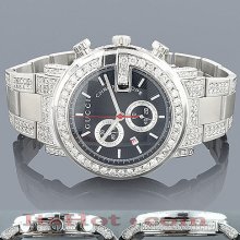 Genuine Mens Gucci Chrono Diamond Watch 8ct