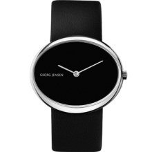 Georg Jensen Ladies' Watch 423 Vivianna Oval Black