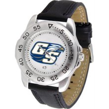 Georgia Southern Eagles GSU Mens Leather Sports Watch