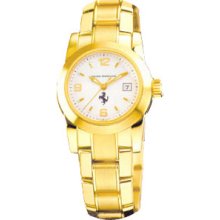 Girard Perragaux Ferrari 18kt Yellow Gold Ladies Watch 80400.4.51.714