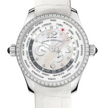 Girard Perregaux World Time Watch Womens 49860D11A761-BK7A