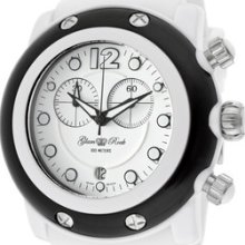 Glam Rock Watch Gk1133 Women's Miami Beach Chronograph White Dial White Silicone