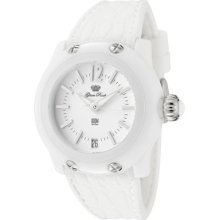 Glam Rock Watches Women's Miss Miami Beach White Dial White Silicon Wh