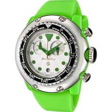 Glam Rock Watches Women's Miami Beach Chronograph White Dial Light Gre