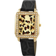 Golden Classic Women's Safari Dame Watch in Gold Black