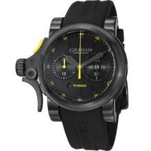 Graham Men's 'Chronofighter' Black Dial Chronograph Automatic Watch