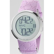 Gucci I-Gucci Digital Pink Ladies Watch YA114404