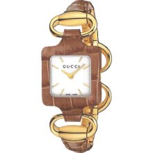 Gucci Women's 1921 White Dial Watch YA130407