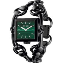 Gucci Women's Signoria Swiss Made Quartz Black Bracelet Watch