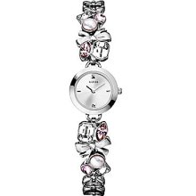 GUESS Bow and Crystal Ladies Watch U11062L1