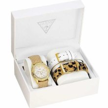 GUESS Interchangeable Straps Box Set Ladies Watch U13597L1