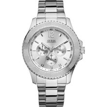 Guess Silver Bracelet Date Display Mens Watch U95133g2