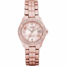 Guess Women's U11643L1 Pink Stainless-Steel Quartz Watch with Pink