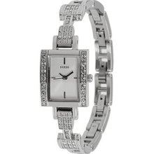 Guess Women's U85131L1 Silver Stainless-Steel Quartz Watch with S ...