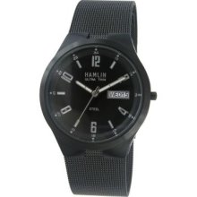 Hamlin Men's Miyota 1S02 Black Dial & Stainless Steel Bracelet Watch