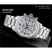 Handlove Handlove White Dial Classic Design Menâ€²s Swiss Watch