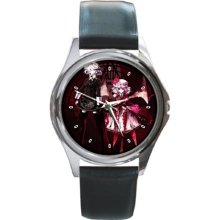 Hot Sakuya Remilia Scarlet Touhou Project Manga Anime Leather Watch wristwatch