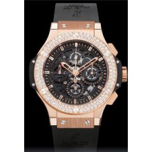 Hublot Big Bang Aero Bang Gold Diamonds Watch 310.PX.1180.RX.1104