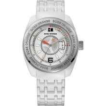 Hugo Boss Boss Orange White Resin Mens Watch 1512542