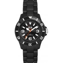 Ice-watch Sd.bk.u.p.12 Ice-solid Black Watch Rrp Â£75