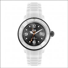 Ice-watch Si.wk.s.s.12 Ladies Ice-white Black Watch Rrp Â£75