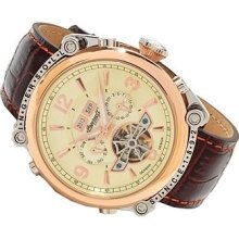 Ingersoll IN4505RCR Montgomery Cream Dial Rose Gold Stainless Automatic Watch