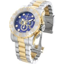 Invicta Blue 7266 7266 Two-Tone Stainless Steel Leviathan Chronograph Diver Watch