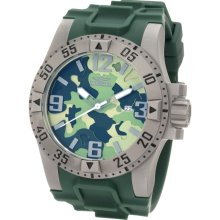 Invicta Excursion Green Camouflage Dial Men's Watch 1094