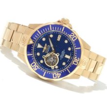 Invicta Grand Diver Automatic Open Heart Stainless Steel Bracelet Watch BL