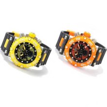 Invicta Men's 10038 10039 Subaqua Nitro Diver Chronog Black/yellow Dial Watch