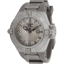 Invicta Men's 1156 Subaqua Noma IV Grey Dial Grey Rubber Watch