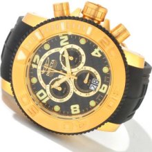 Invicta Men's Pro Diver Sea Hunter Swiss Quartz Chronograph Big Date Polyurethane Strap Watch