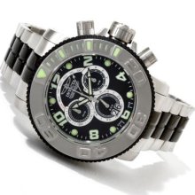 Invicta Men's Sea Hunter Swiss Quartz Chronograph Mother-of-Pearl Dial Bracelet Watch BL