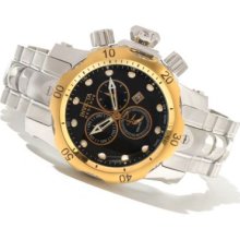 Invicta Reserve Mid-Size Venom Swiss Made Quartz Chronograph Stainless Steel Bracelet Watch