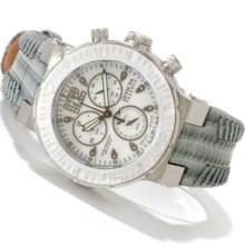 Invicta Reserve Women's Ocean Reef Swiss Chronograph Mother-of-Pearl Strap Watch