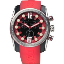 IZOD Challenger Chronograph Red Sports Watch