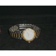 Jaclyn Smith Designer Two Tone Wristwatch Pre-Owned