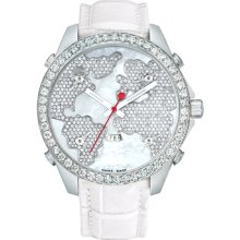 Jacob & Co Five Time Zone - 47mm, 3.25ct Bezel JC-47ww 3.25 carat bezel