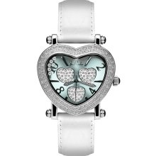 Joe Rodeo Heart 2 Row 0.75ct Diamond Ladies Watch JH2