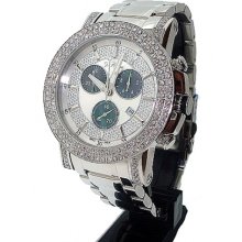 Joe Rodeo Men's Trooper Diamond Watch 6.00ct